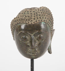 Small Bronze Buddha Head