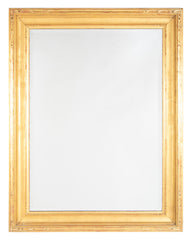 American Giltwood Impressionist Frame with Beveled Glass Mirror