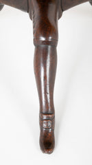 George II Carved Oak  Tilt Top Isle of Man Tripod Table