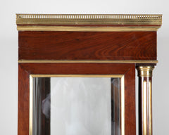 Napoleon III Caribbean Mahogany Curio Cabinet