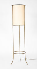 T. H. Robsjohn-Gibbings for Hansen Brass Cylinder Floor Lamp