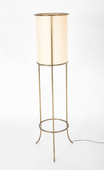 T. H. Robsjohn-Gibbings for Hansen Brass Cylinder Floor Lamp