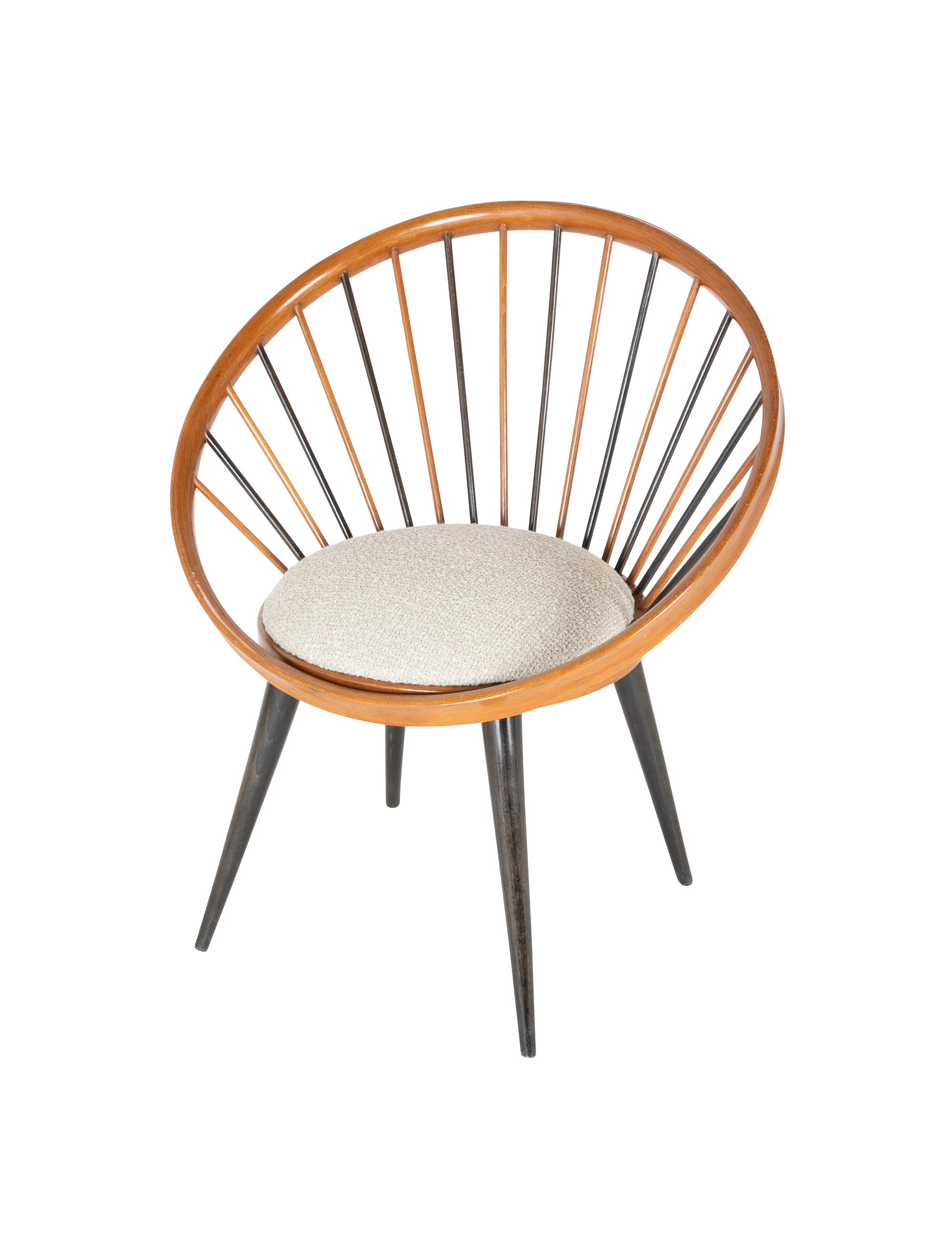 Circle Chair by Swedish Designer Yngve Ekstrom