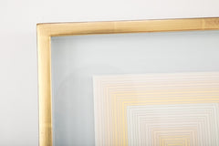 Richard Anuszkiewicz Painting on Perspex