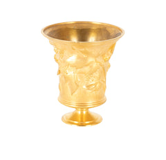 A French Gilt Bronze Footed Vase by F. Barbedienne