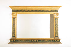 Italian Neo-Classical Overmantle Mirror