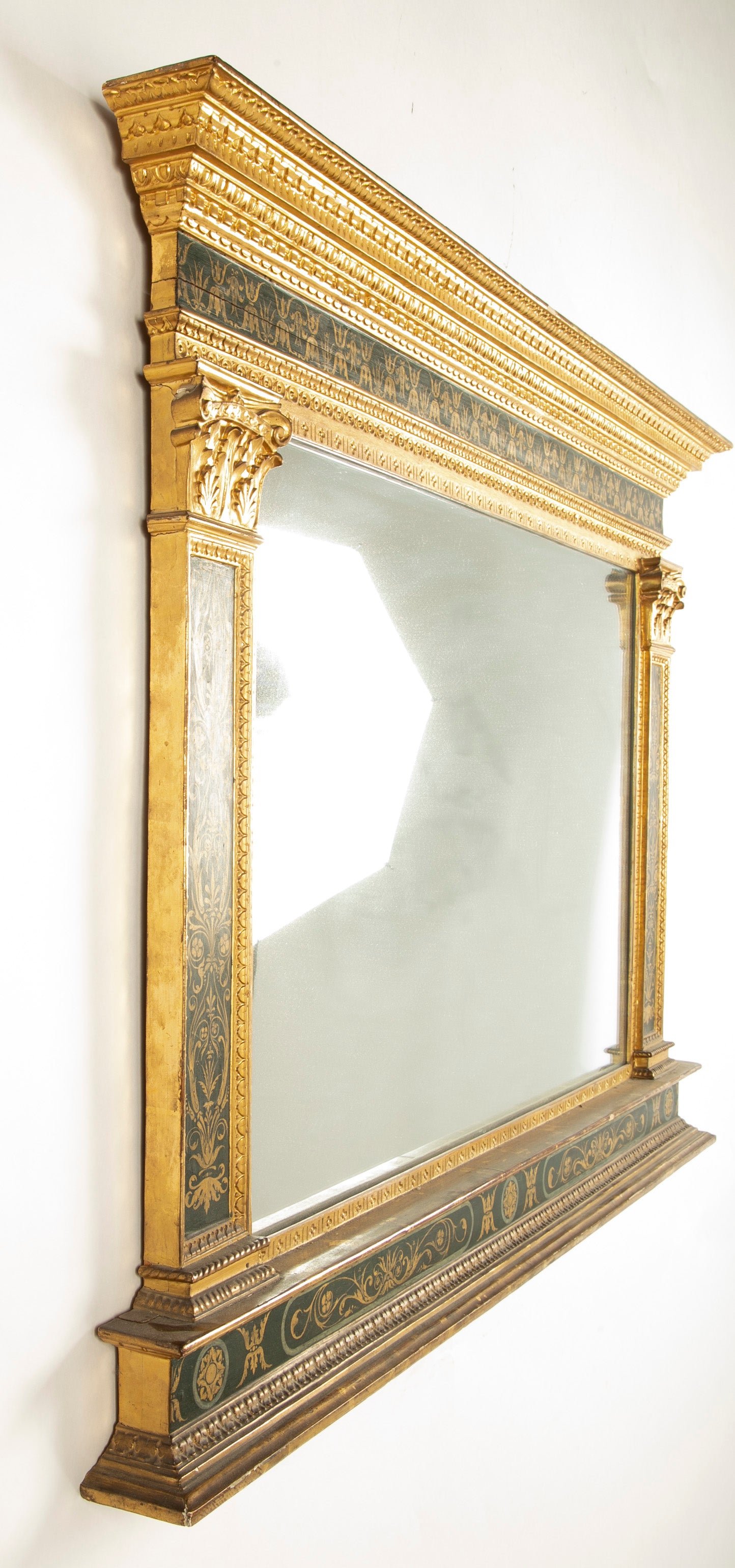 Italian Neo-Classical Overmantle Mirror