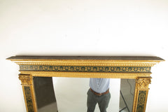 Italian Neo-Classical Overmantle Mirror