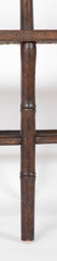 American Three Seat Sheraton Spindle Back Bench
