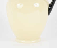 Handsome Steuben Yellow/Ivory Color Glass Pitcher