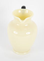 Handsome Steuben Yellow/Ivory Color Glass Pitcher