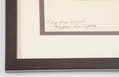Original Nathaniel Stebbins Photograph "Mayflower" Winning America's Cup Race - September 1886