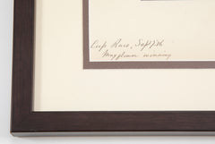 Original Nathaniel Stebbins Photograph of "Mayflower" Winner of the 1886 America's Cup Race