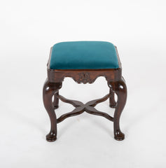An Early 18th Century English George II Deeply Carved Footstool