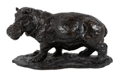 Robert Godefroy Patinated Bronze Sculpture "Les Sources du Nile"