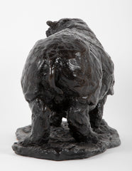 Robert Godefroy Patinated Bronze Sculpture "Les Sources du Nile"