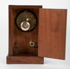 19th Century French Mahogany & Sphinx Mounted Mantle Clock