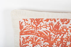 A Pair of Fortuny Linen Pillows with Raw Silk Backing  -  Also Priced Individually