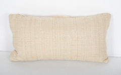 A Pair of Fortuny Linen Pillows with Raw Silk Backing  -  Also Priced Individually