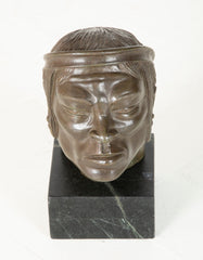 A Bust of a Young Mexican Man
