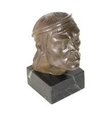 A Bust of a Young Mexican Man
