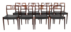 Set of Ten Rosewood Dining Chairs by Niels Moller   Sold Individually