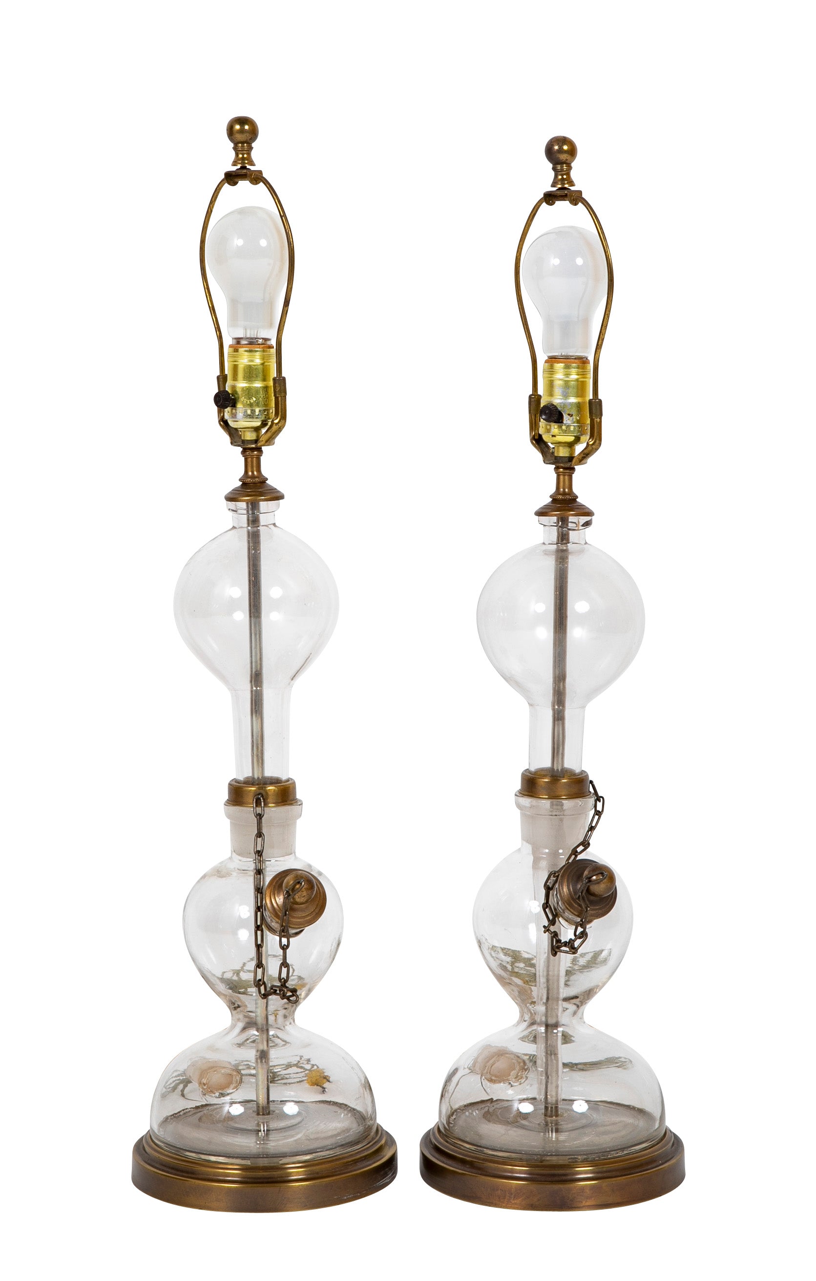 Laberr Lamp Pair of Mounted Laboratory Lamps – Avery & Dash Collections