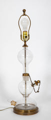 Pair of Mounted Laboratory Lamps