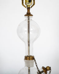 Pair of Mounted Laboratory Lamps