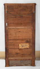 Northern European Mahogany and Birdseye Maple Pier Mirror