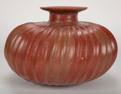 A Polished Redware Colima Vase from the Collection of Earl Reddick