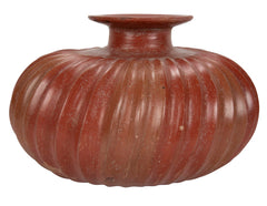 A Polished Redware Colima Vase from the Collection of Earl Reddick