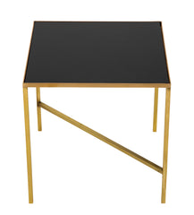 Three Brass & Glass Side Tables by Dunbar in the Style of Paul McCobb - Priced Individually