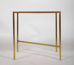 Three Brass & Glass Side Tables by Dunbar in the Style of Paul McCobb - Priced Individually