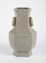 Late Qing Dynasty Gu Form Vase