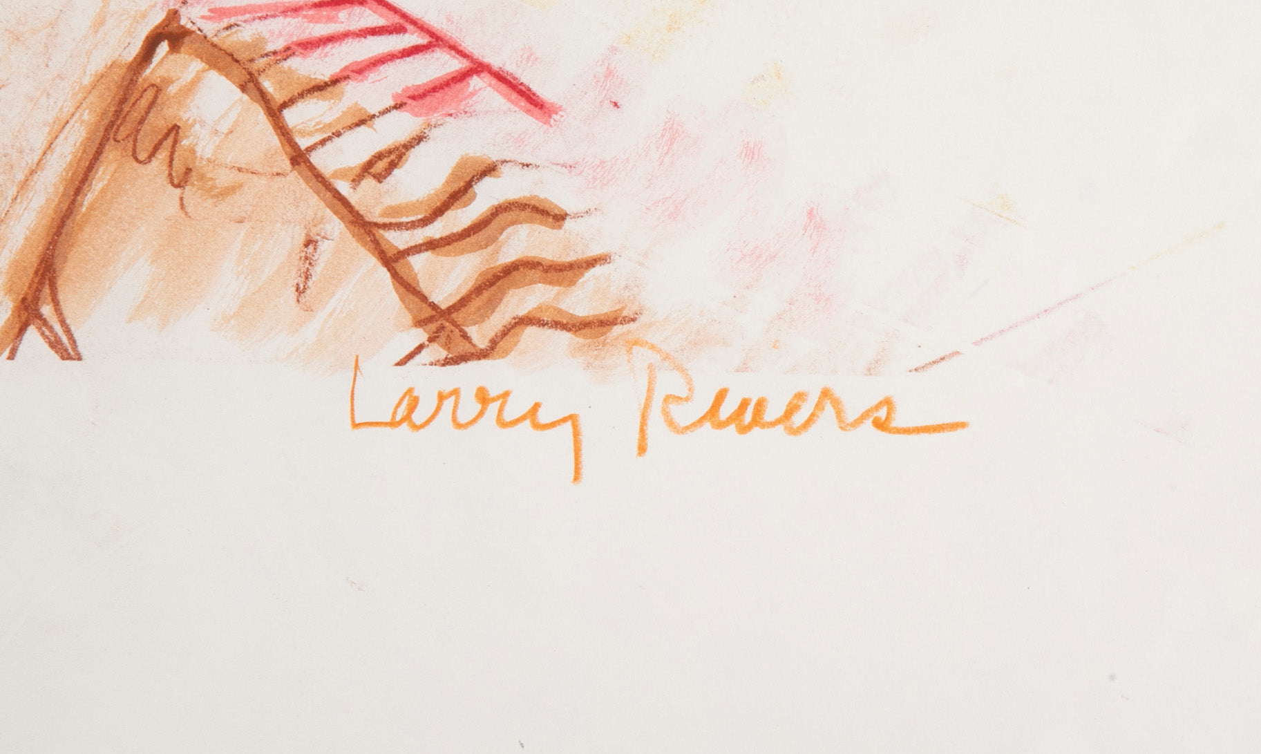 Larry Rivers Prism Portrait Color Pencil Drawing