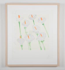 Donald Sultan, Lilies Serigraph on Paper