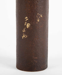 A Japanese Sleeve Vase with Gold Splashes