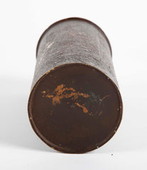 A Japanese Sleeve Vase with Gold Splashes