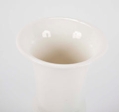 Chinese Dehua "Sweet White"  Glazed Porcelain Beaker Form Vase