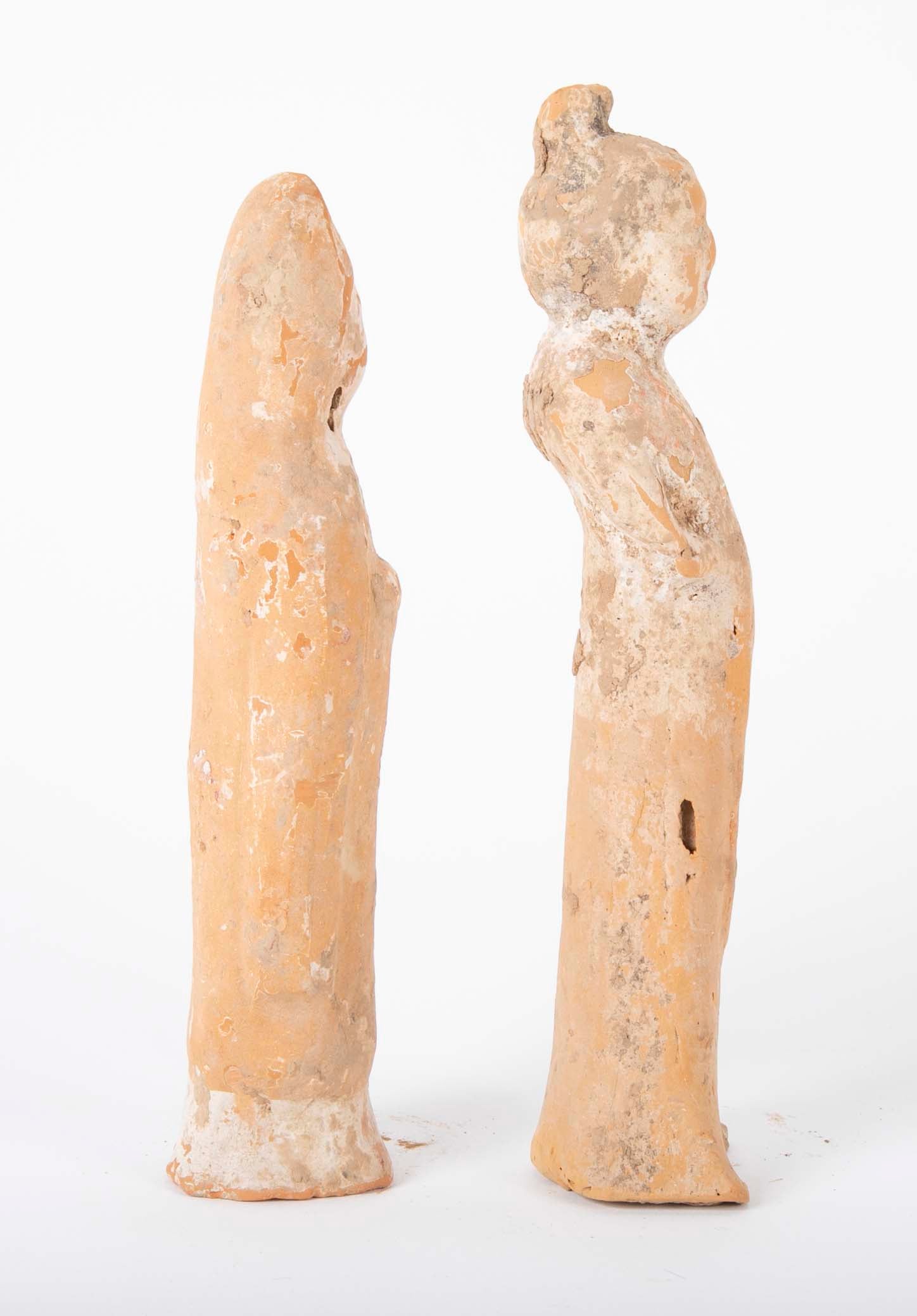Male and Female Tang Dynasty Figures