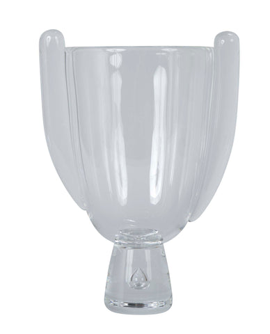 Steuben Vase with "Drop" Bubble in Base