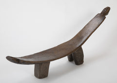 Dogon Plank Stool with Zoomorphic Head