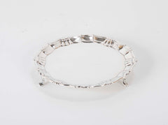 Sterling Silver Footed Tray