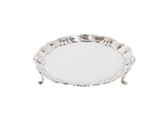 Sterling Silver Footed Tray