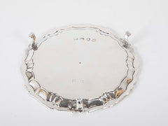 Sterling Silver Footed Tray