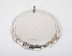 Sterling Silver Footed Tray
