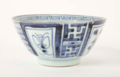 A Collection of Kangxi Blue & White Plates and Bowls
