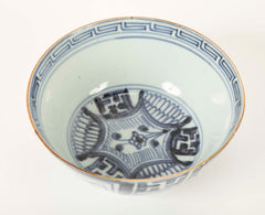 A Collection of Kangxi Blue & White Plates and Bowls