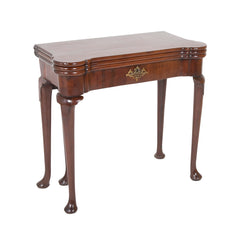 Rare English Queen Anne Triple Top Table having Solid and Fitted Surfaces